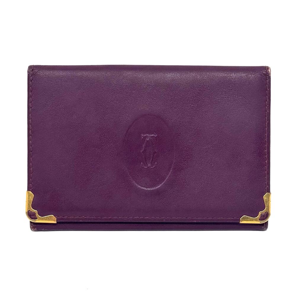 Cartier Dark Red Bifold Wallet